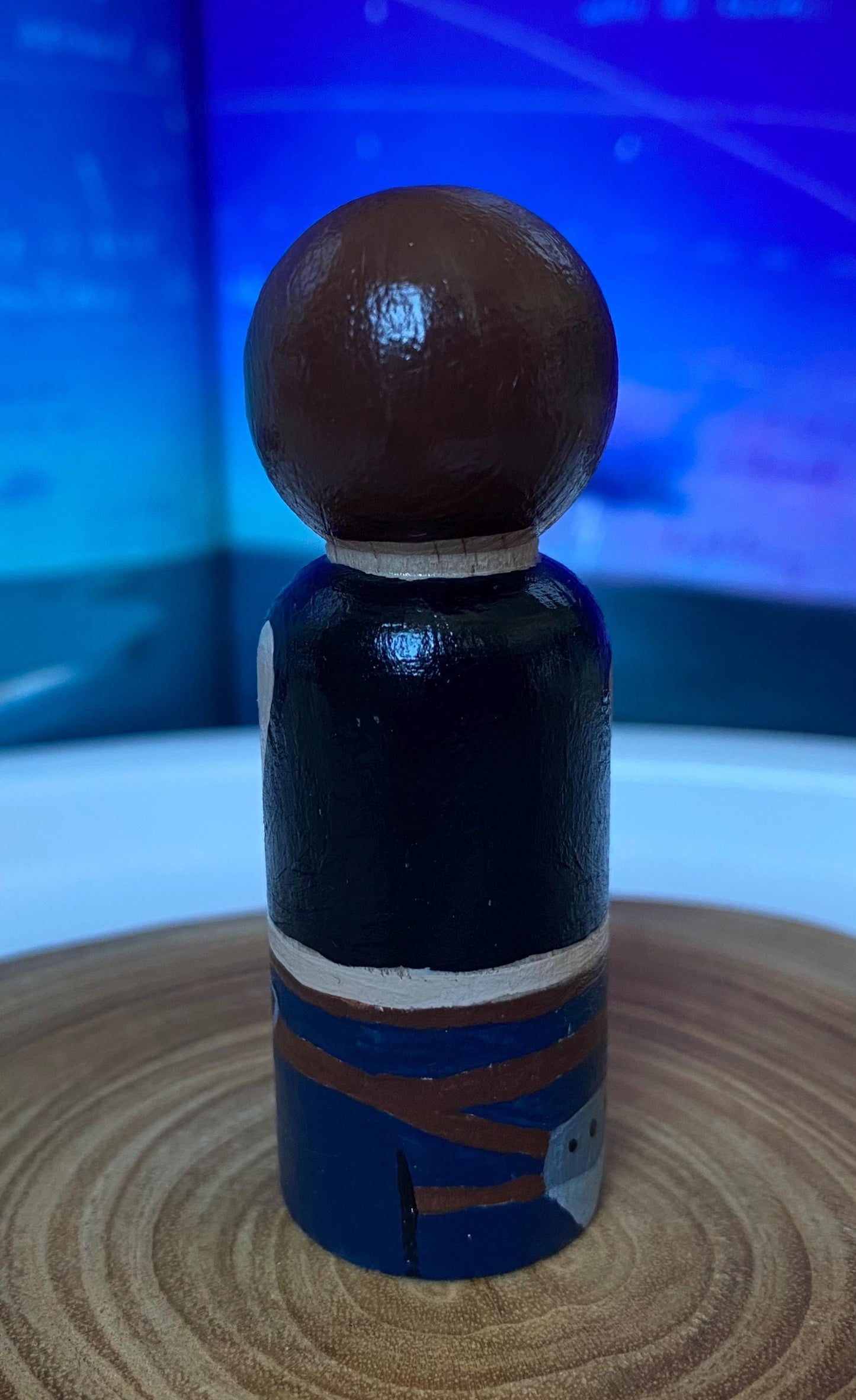 Han Solo hand painted wooden peg doll (6.5cm)